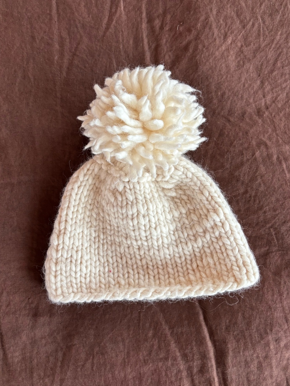 Hand Knit Wool Beanie